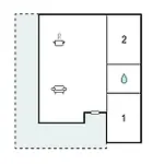 בית נופש 2 Bedroom In